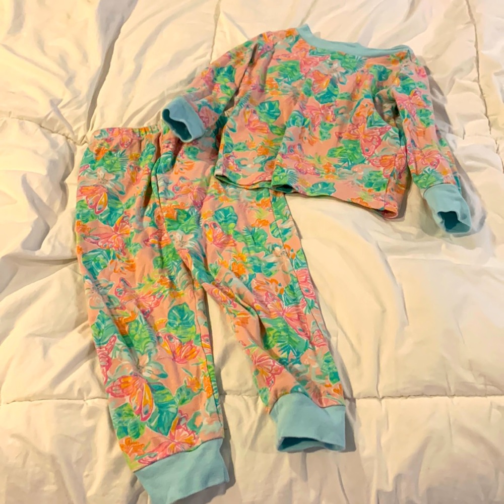 Lilly Pulitzer Kids Pajama Set - Multicolor Floral